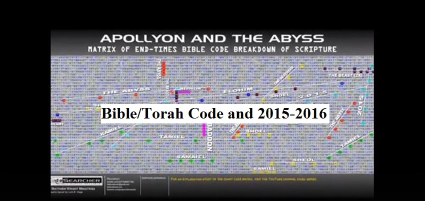 What do the Bible Codes say about the years 2015 amp; 2016? The Ezekiel What do the Bible Codes say about the years 2015 amp; 2016? The Ezekiel