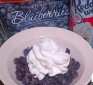 Freezing blueberries increases availability of antioxidants – Frozen Blueberries & Cream Dessert