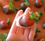 Organic chocolate covered strawberries