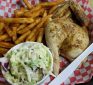 1/2 BBQ Chicken, Fries, Cole Slaw = 4,000 mg Sodium and requires 12,000 mg Potassium to Balance