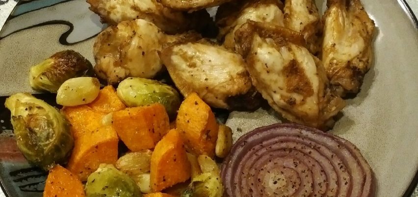 Costco Roasted Organic Chicken Wings & Vegetables | The Ezekiel Diet Files