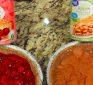 Skinny Pie Ideas: Cherry and Apple Pie Filling, No Sugar Added w Pecan Crust