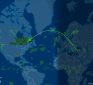 Proving God’s Flat Plane – Flight TK31 From Istanbul, Turkey to Atlanta, GA