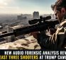 New audio forensic analysis reveals at least THREE SHOOTERS at Trump campaign event