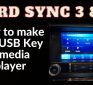 Turn any USB drive into a media player in 30 seconds Ford SYNC 3 & 4 Audio